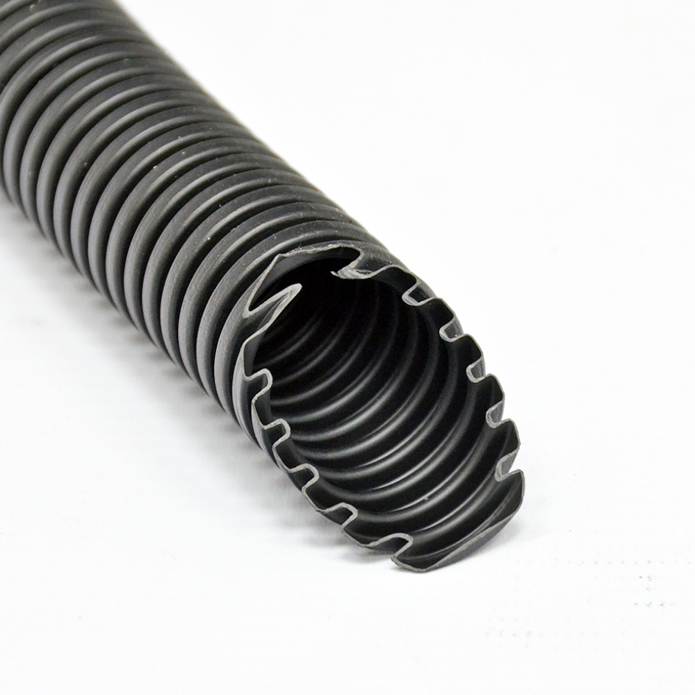 thumbnail interactive-video image 1 of Corrugated Cable Protection Pipe – UV-Resistant, Flame Retardant, Flexible Polypropylene Tube For Indoor/Outdoor Wiring 1 of 1